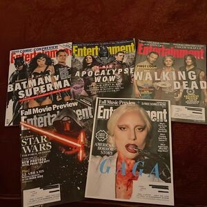 Entertainment Weekly (5 issues) 2015